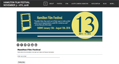 Desktop Screenshot of hamiltonfilmfestival.com